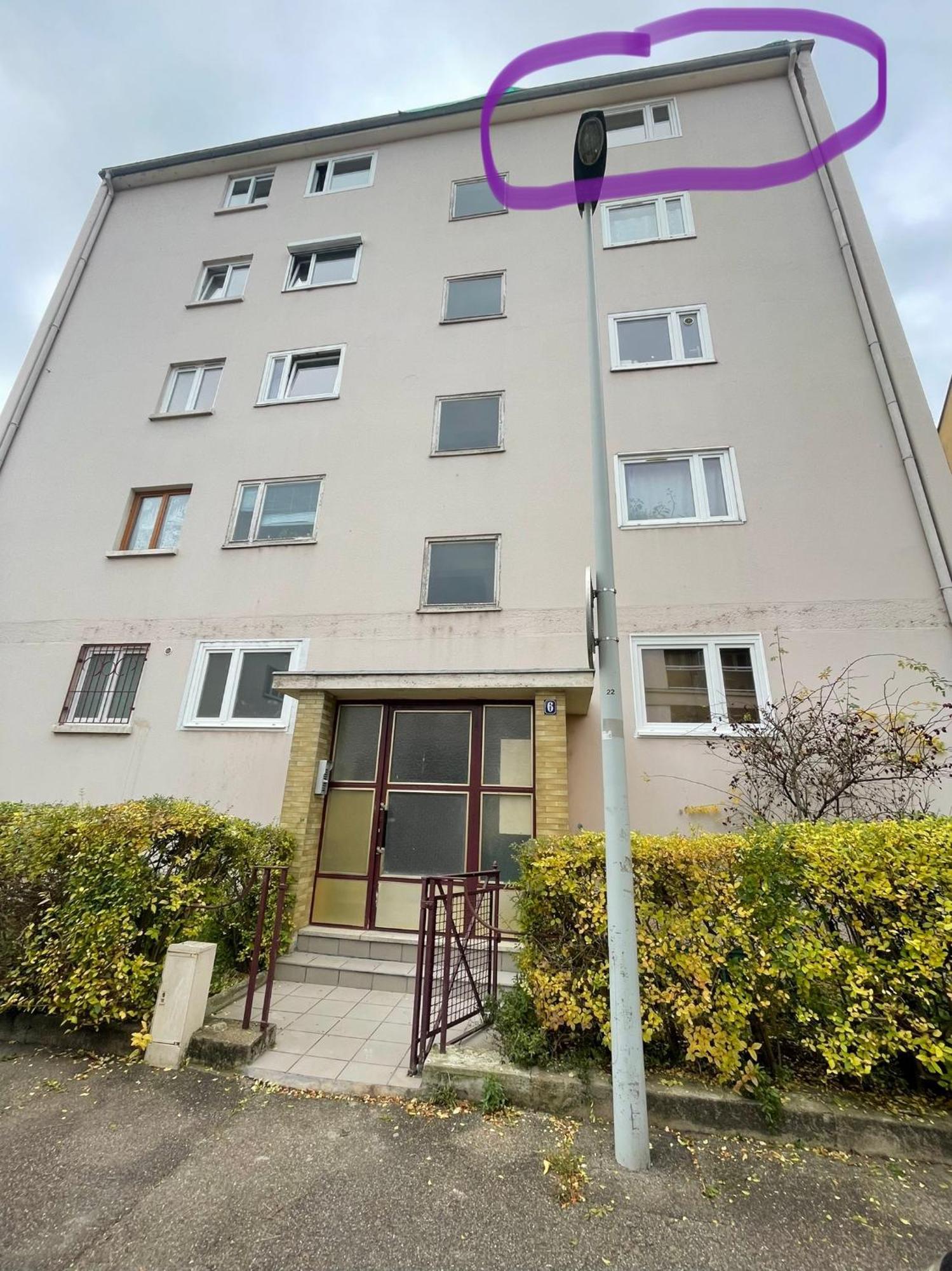 Appartement #6 : 2 Pieces Dernier Etage Tres Calme 40M2 à Strasbourg Extérieur photo